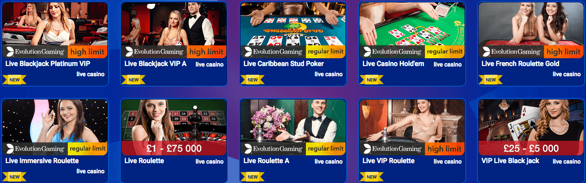 uk live dealer casino